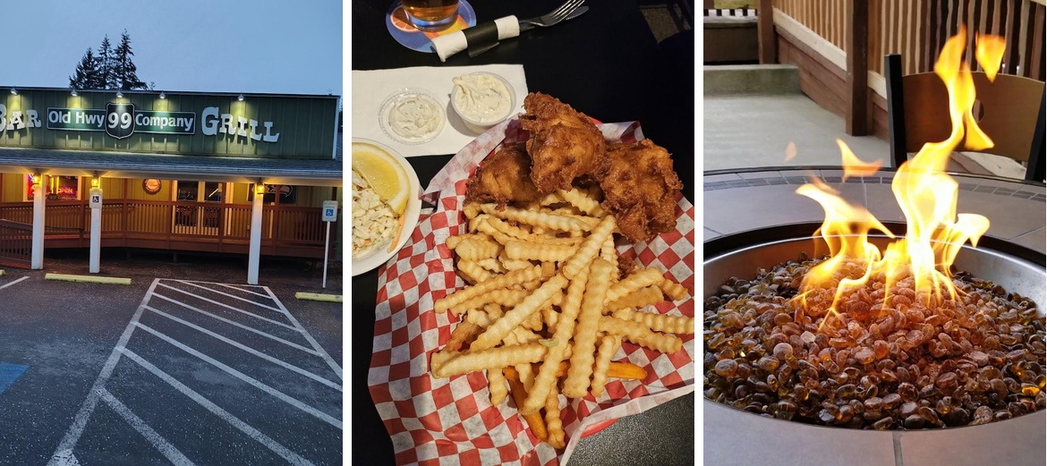 Old Hwy 99 Company Bar & Grill Menu